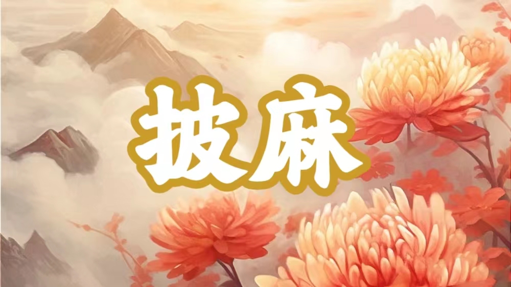 八字神煞之-披麻,披麻的含义