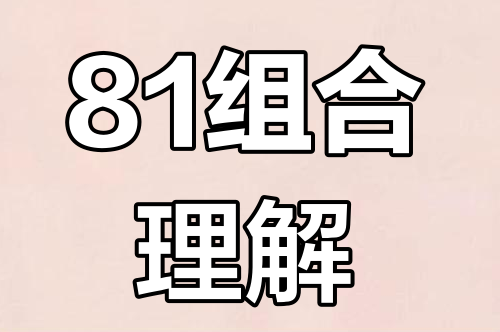 81组联合密码详细解释