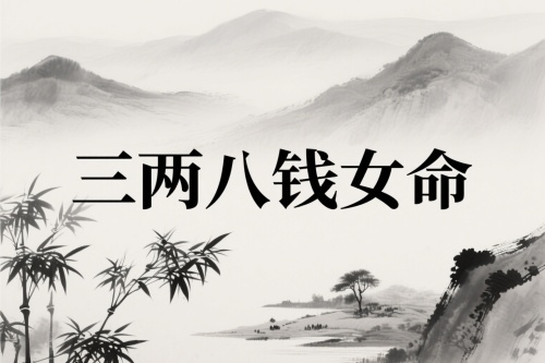 三两八钱女命详细解释一生