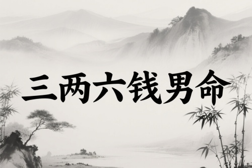 三两六钱男命最正确详解